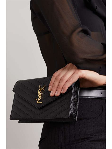 borsa cassandre ysl|SAINT LAURENT Cassandre matelassé leather shoulder bag.